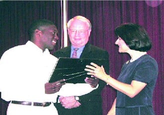 David Heggie with Governor and Mrs. Easley ()