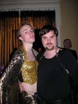 Will Johnson and Chris Poole strut their stuff at Saturday´s Gender Bend (Maggie  Bamberg/Guilfordian)