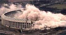 33 years of memories went down with the stadium  (www.cnn.com/ bokfokd)