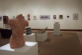 The Alumni Art Exchange features an exhibit of 44 artists  (Rob Burman/Guilfordian)