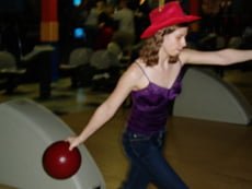 Jessamyn Bean Bowls at AMF All-Star Lanes on Holden Road (Karim Ali)