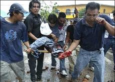 Some of the carnage in Oaxaca (BBC)