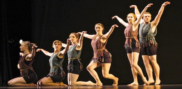 Creativity springs forth at end-of-year events: Spring dance 2012 shows that hard work pays off in the end