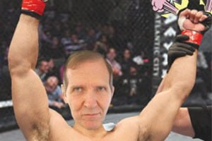 GOOFORDIAN: Pugnacious professor Jeff Jeske prevails in preliminary MMA bout