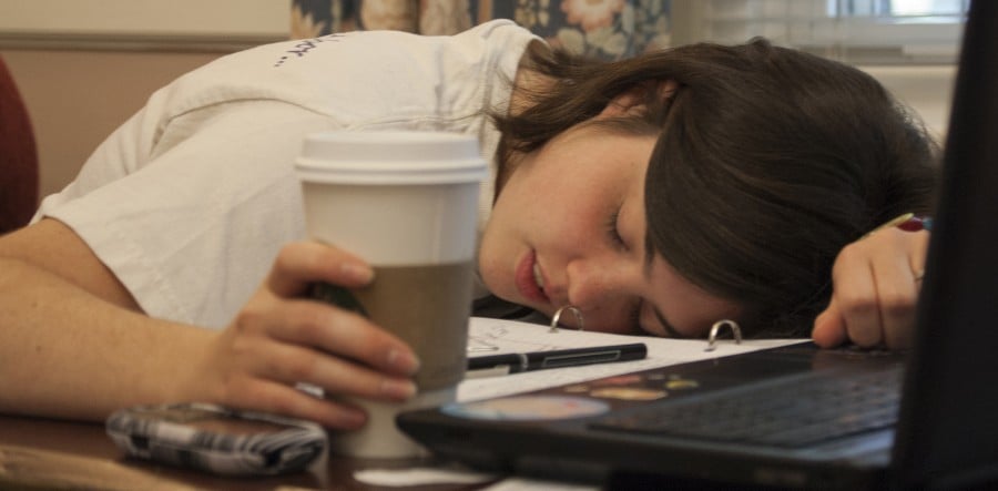 Sleep loss slams students