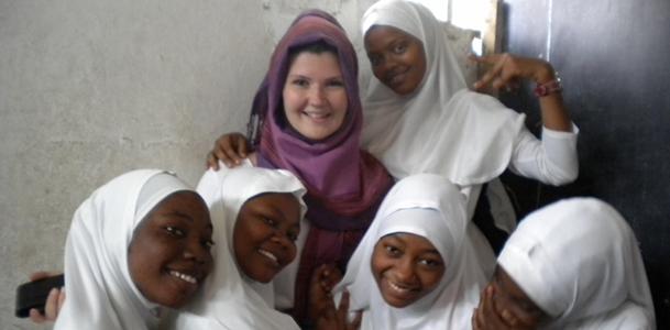 Student ventures abroad, teaches English in Tanzania
