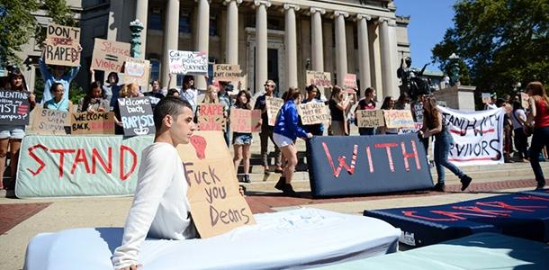 Columbia mattress protest sparks national response