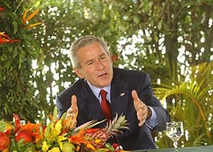 Goofordian: Only George W. Bush can save the US