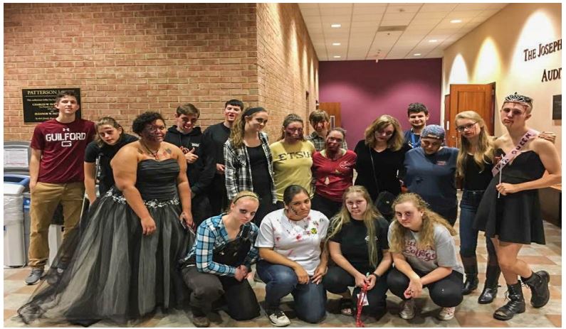 Heather Hayton’s first year students successfully organize ZombCon, a Halloween themed event with movies and games, this past Saturday Oct. 29.