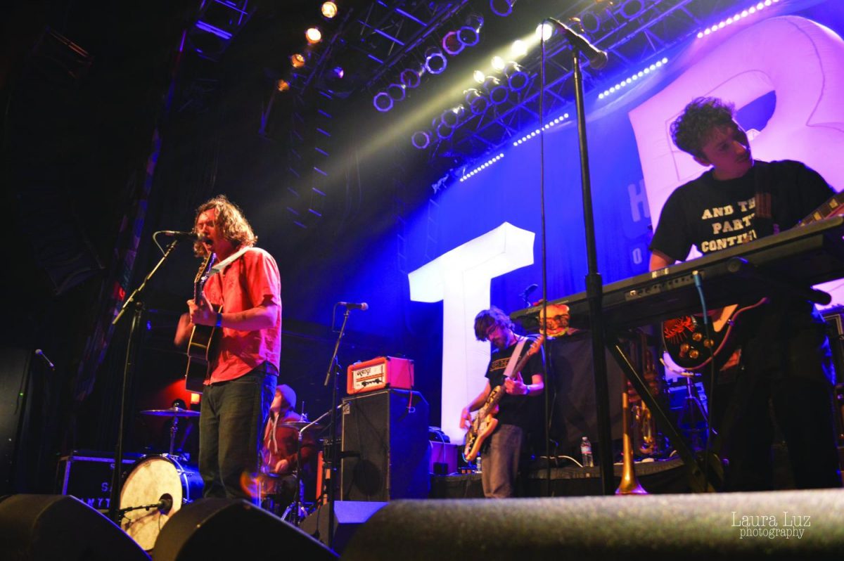 The Front Bottoms performing in San Diego, California in July 2014. // Photo by Laura Luz Photography/ Courtesy of Wikimedia Commons.