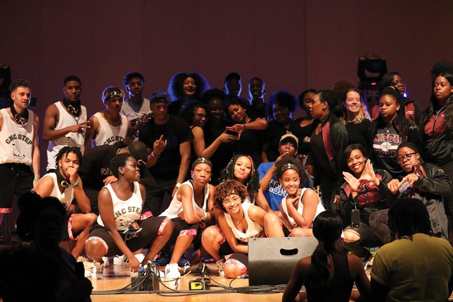 For The Culture: Step Show Guilford College Step team