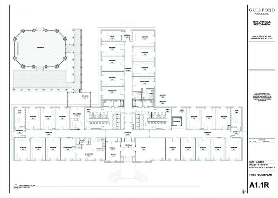 Guilford+College+Binford+Hall+Renovation+Floor+Pan