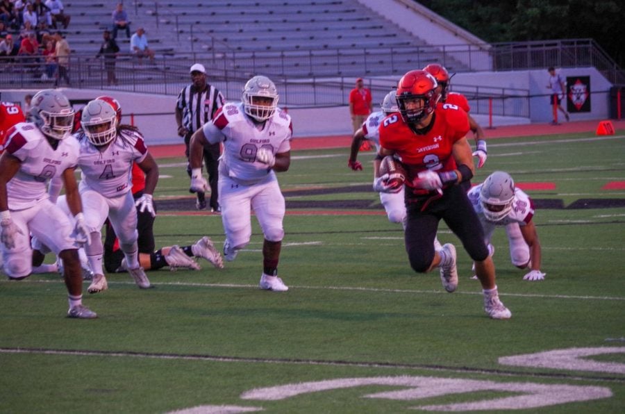 Guilford College Davidson College Football Record Setting Game