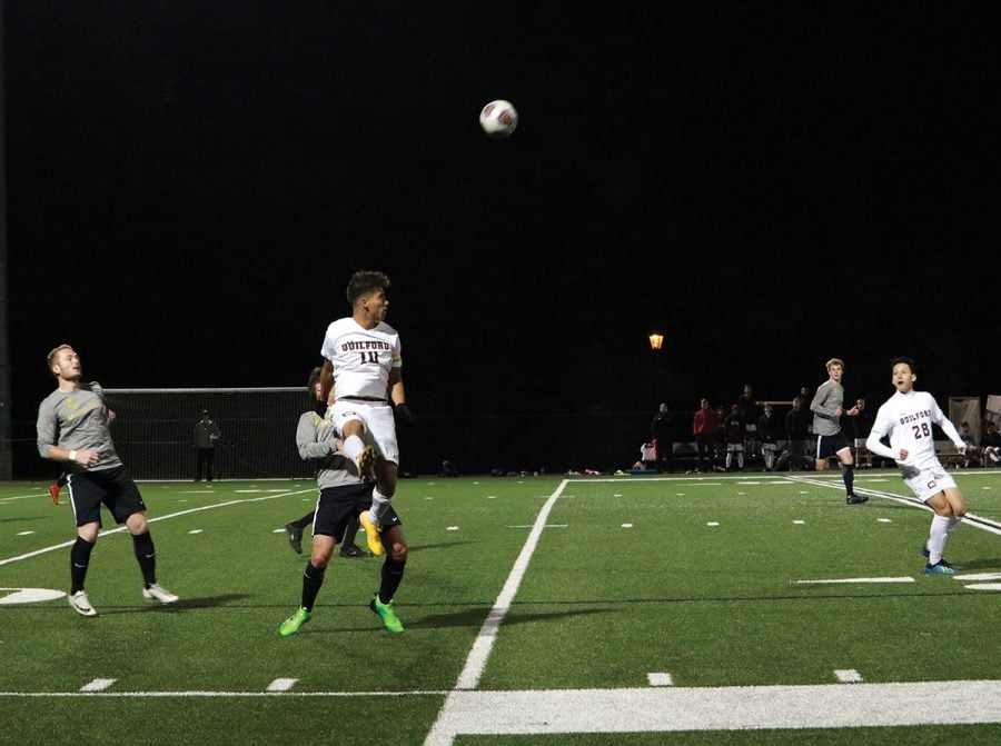 Guilford College Mes Soccer Ricky Aguilar