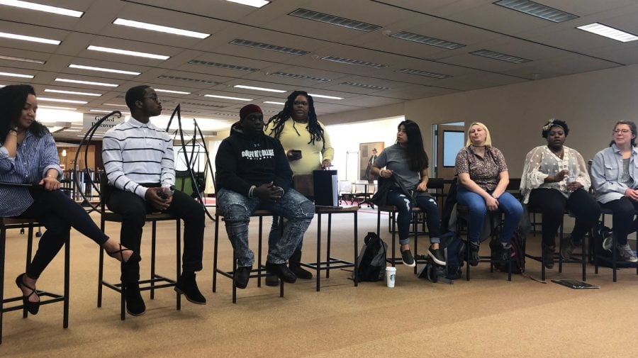 Highly engaged Guilford students shared experiences from campus involvement during the Make College Count event on Mar.13.//Photo by DaeQuan Fitzgerald/The Guilfordian