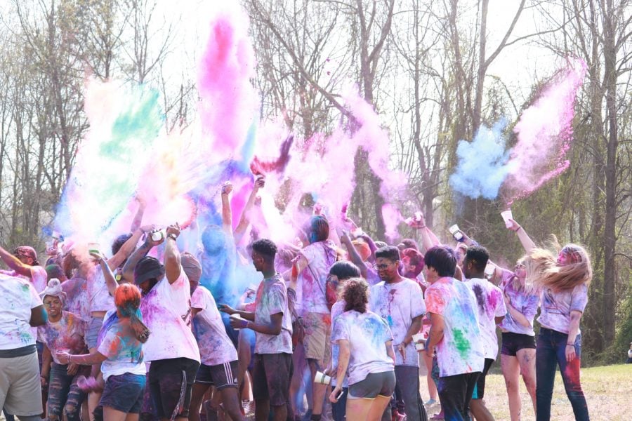 Guilford College Serendipity Color Fest 2019