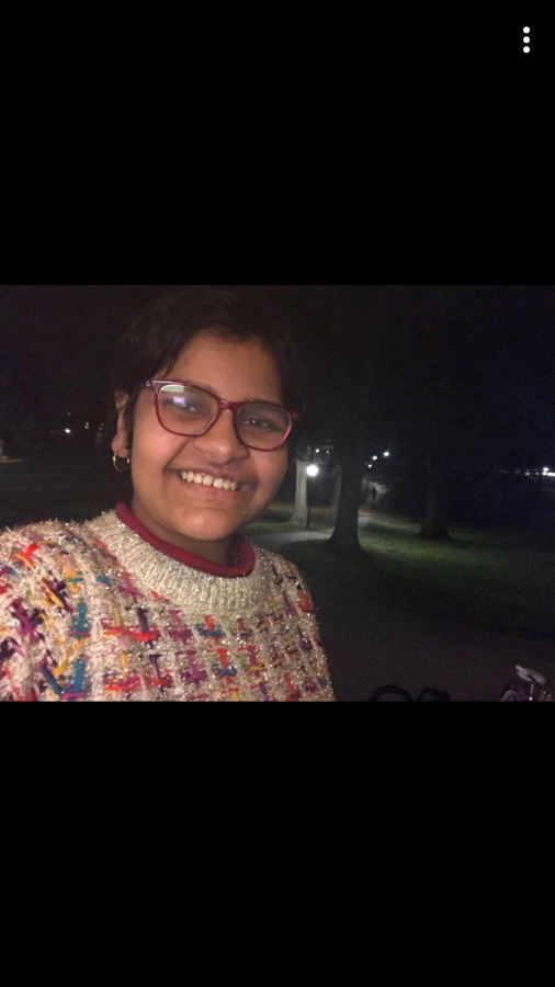 For Guilford senior Ramya Krishna, "having a sense of place is being secure in knowing that you can keep your own counsel and that you can find a way to deal with what life throws your way."