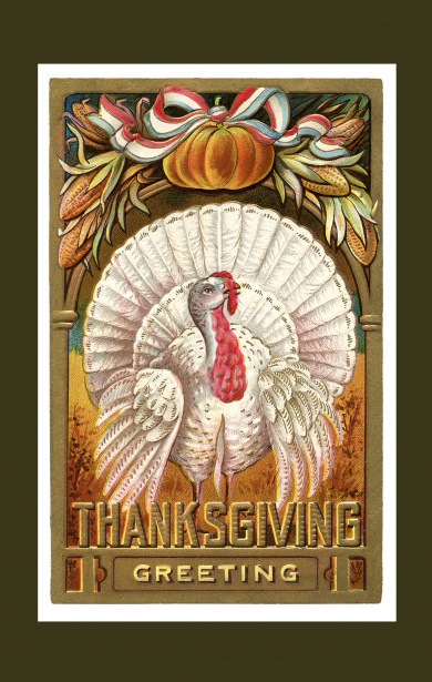 Thanksgiving greeting, hopefully the inspiration for a great movie. 