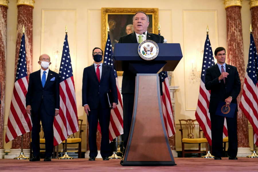 US Secretary of State, Mike Pompeo, is heavily involved in negotiations with the Sudanese government.
