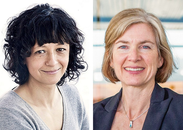 Emmanuelle Charpentier and Jennifer A. Doudna
