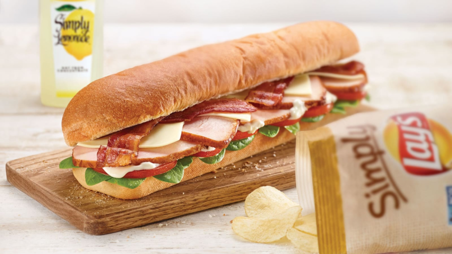 Subway bread-- if you can call it that
