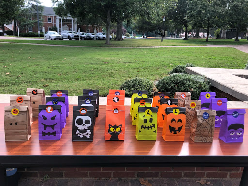 The clubs most recently held event by Active Minds called Spooky Self-Care”, allowed Quakers to make DIY stress balls from rice and balloons.