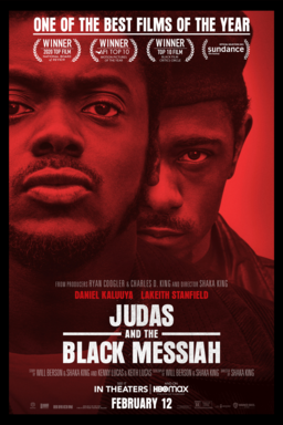 Official movie poster for Judas and the Black Messiah