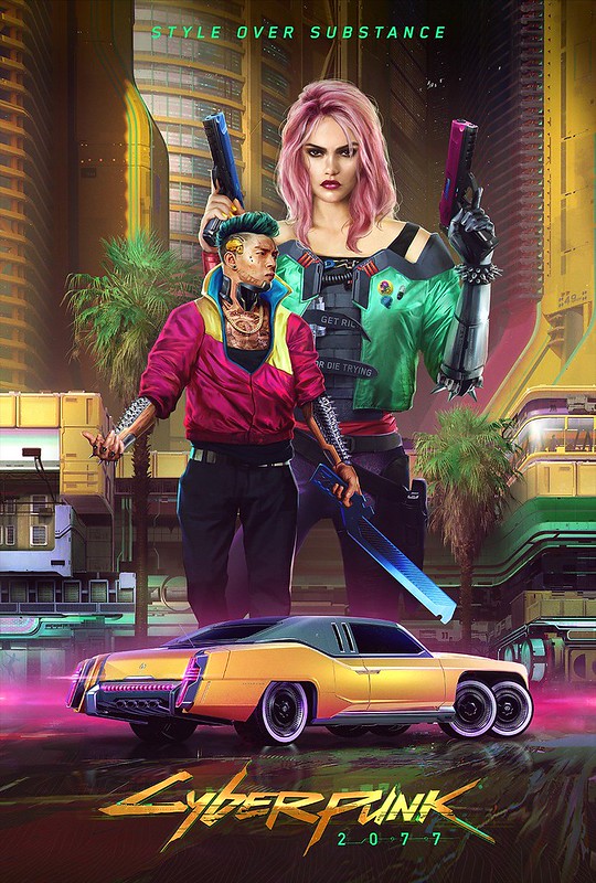 instacodez.com

A promotional poster for Cyberpunk 2077