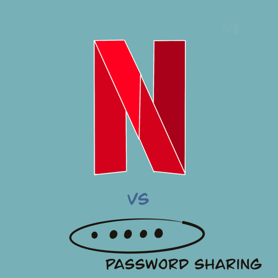 A+digital+graphic+design+representing+the+Netflix+password+sharing+issue.