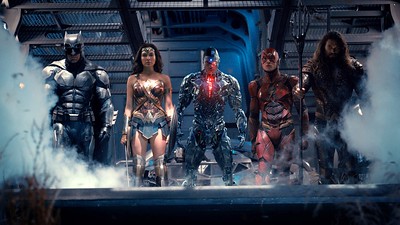 The Justice League assembling