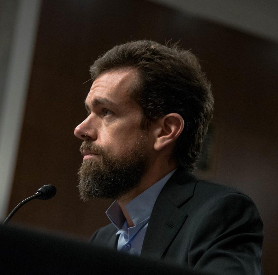 Founder and former CEO of Twitter, Jack Dorsey, who recently stepped down and passed on his role as CEO to Parag Agrawal. // Mark Warner via Wikimedia. 