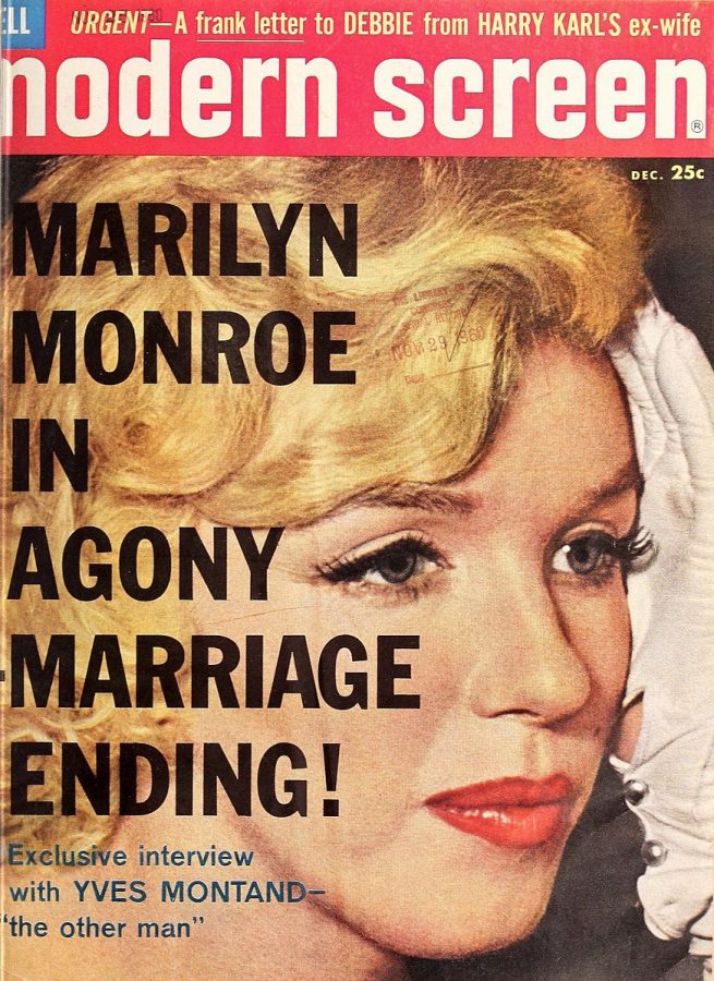 Marilyn+Monroe+was+on+the+cover+of+hundreds+of+tabloids+over+her+short-lasting+career%2C+many+jumping+at+the+drama+surrounding+her+marital+status.