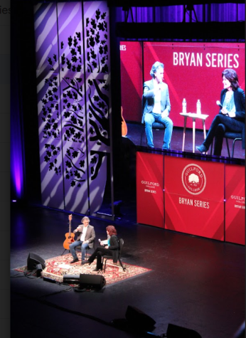 Daniel Levitin and Roseanne Cash kept the Bryan Series audience engaged with witty banter and musical demonstrations. 



