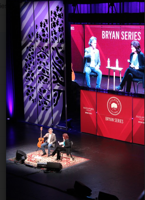 Daniel+Levitin+and+Roseanne+Cash+kept+the+Bryan+Series+audience+engaged+with+witty+banter+and+musical+demonstrations.+%0A%0A%0A%0A