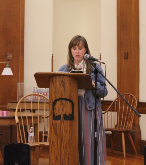  Fiction writer Holly Goddard Jones read from her new short story collection, entitled “Antipodes,” and answered questions from students at a fiction reading event hosted by the English and Creative Writing Department on Nov. 9.