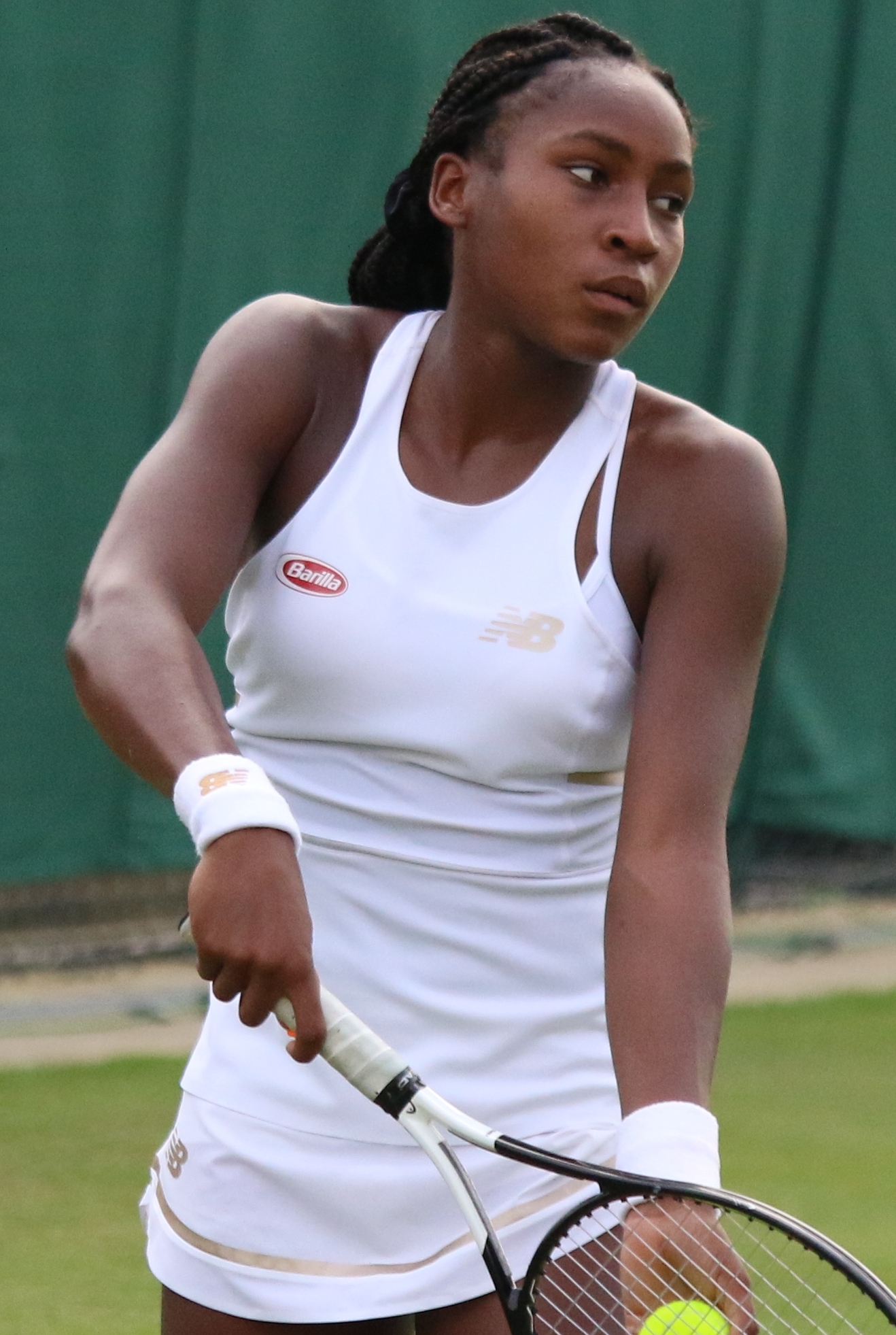 Tennis+champion+Coco+Gauff%2C+now+19%2C+first+rose+to+prominence+in+2019+when+she+defeated+Venus+Williams+in+Wimbledon.