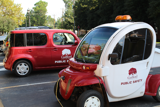 Guilford College Office of Public Safety vehicles