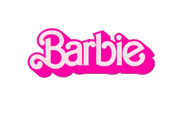  New ‘Barbie’ logo for the movie; 
 Mattel / Warner Bros., Public domain, via Wikimedia Commons
