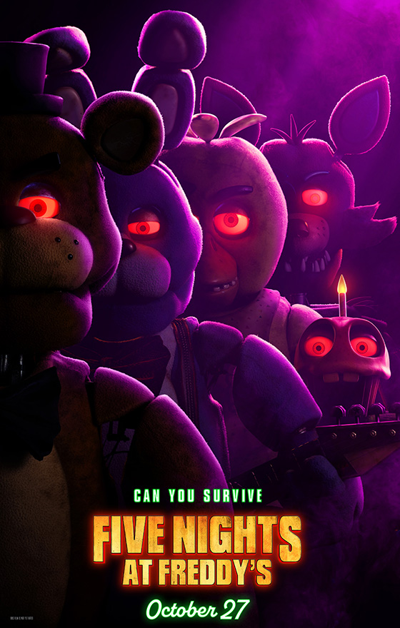 All of Five Nights at Freddys animatronics were not CGI. The robots were puppeteered and practical effects were applied in order to create the scenes containing the murder machines.