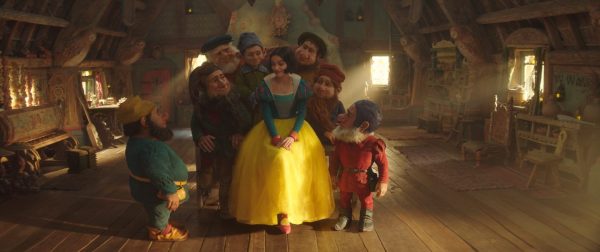 A sneak peak of Disney’s “Snow White” live-action remake containing Rachel Zegler and the seven dwarves. This gives a first look at what we can expect from the CGI within this movie. 