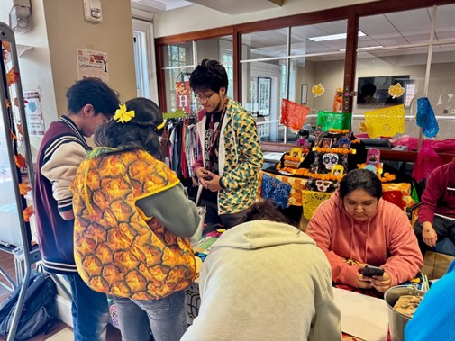 Photo courtesy of Hispanos Unidos de Guilford Instagram, HUG brings Día de Muertos celebration to Guilford
